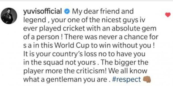 yuvi to abd
