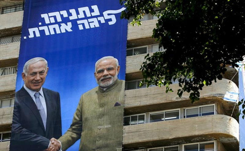f1r2d6o pm modi in netanyahu s election poster