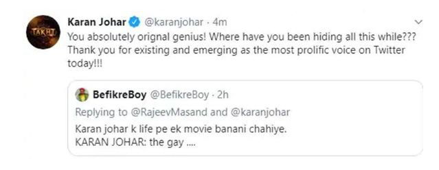 karan tweet
