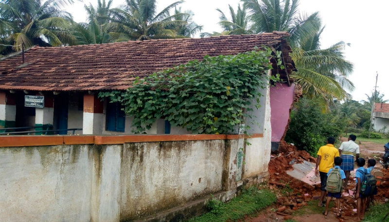 HSN SCHOOL BUILDING COLLAPS AV