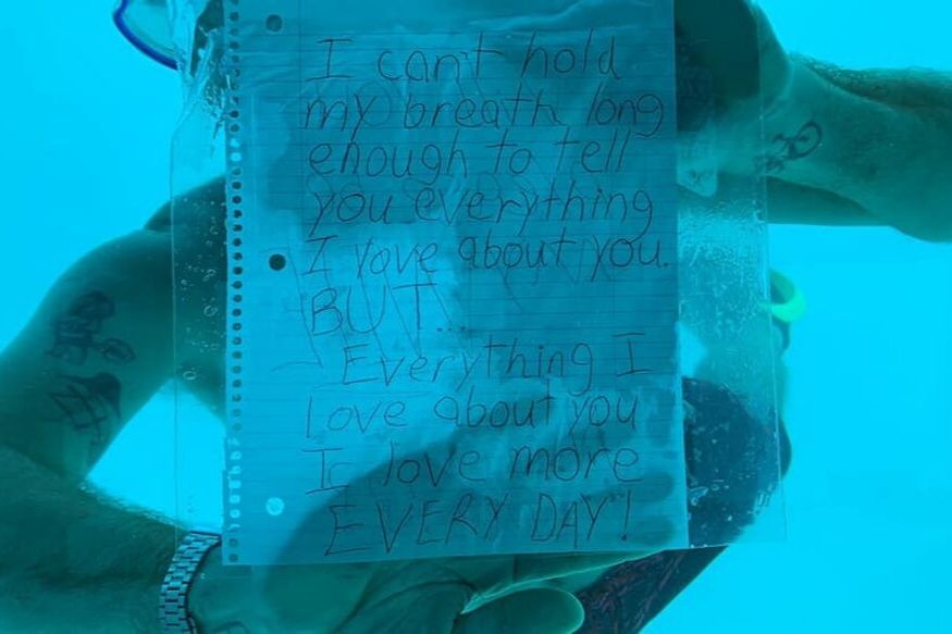 underwater propose 1