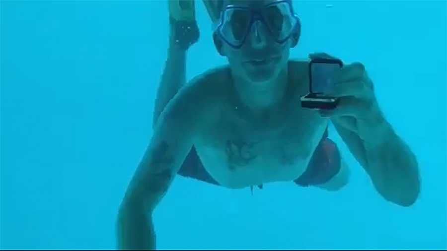 underwater propose 2
