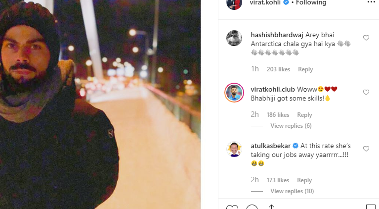 virat post