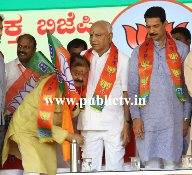 Disqualified MLA Narayan Gowda