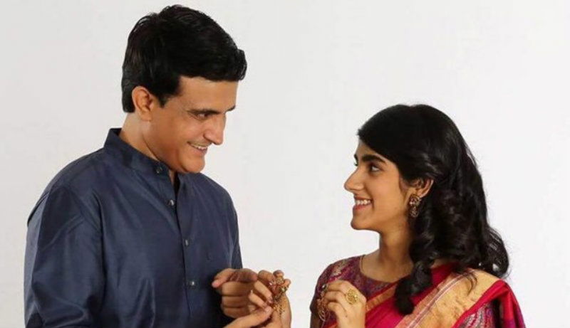 Sourav Ganguly and Sana Ganguly