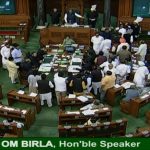 lokasbha protest congress