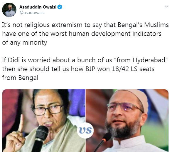 owaisi tweet
