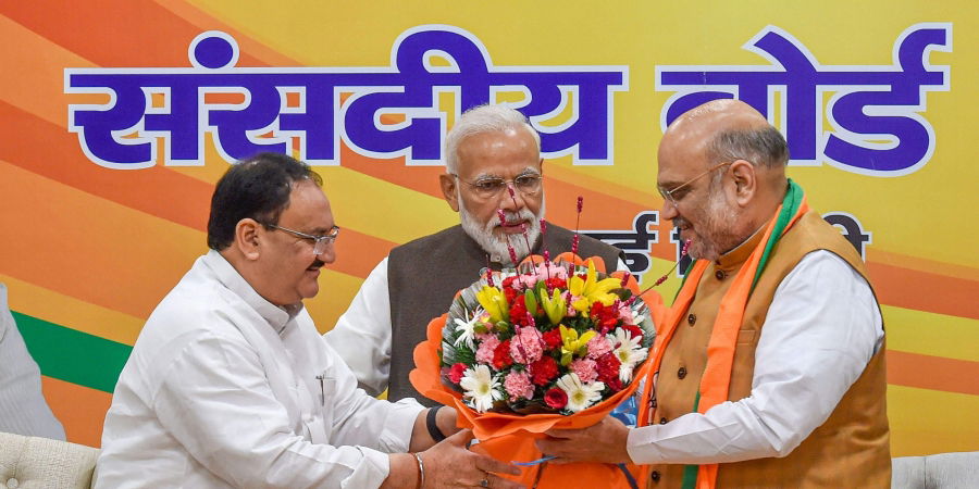 JP Nadda Amit Shah modi