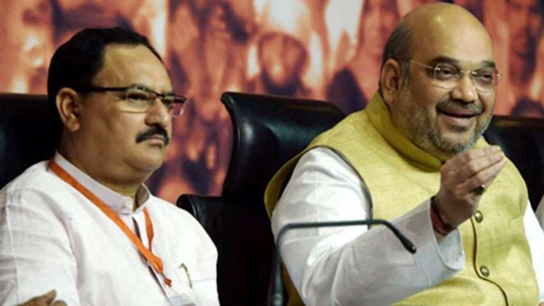 JP Nadda Amit Shah