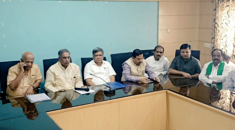 Mahadayi Dispute All Party Meeting In hubballi 2
