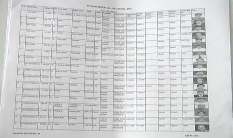 RCR Karnataka Vaidya Parishath Election A