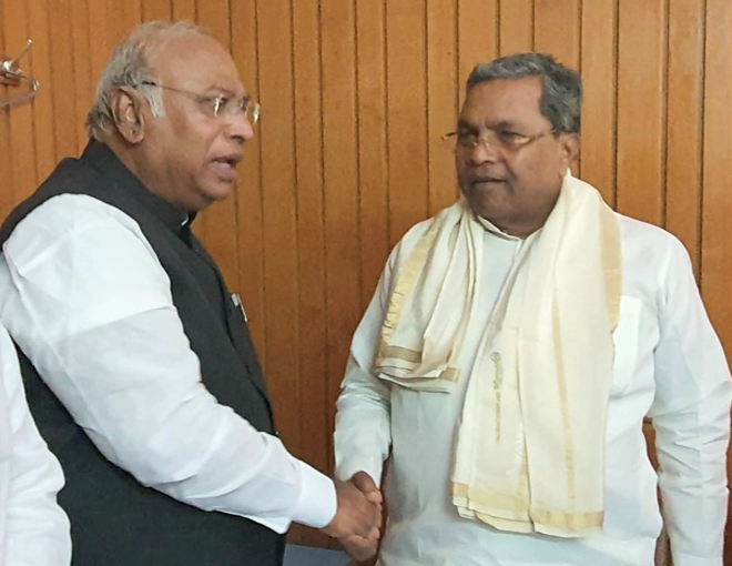 Siddaramaiah Kharge