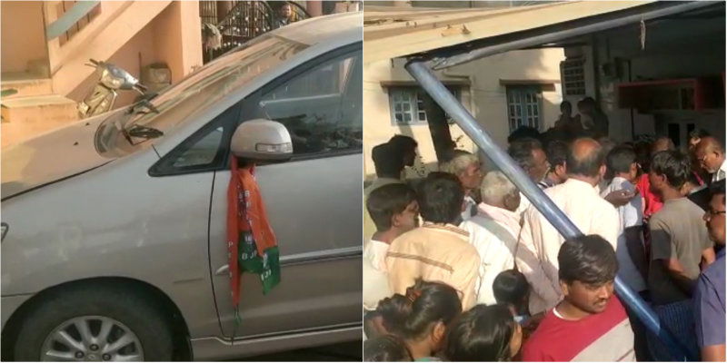 DVG BJP MLA Grand Son Car Accident 2