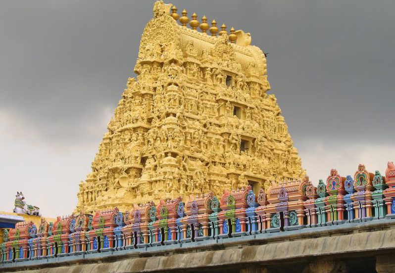 Ramanathaswamy temple Rameswaram Tamil nadu e1481445517760