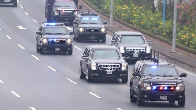 donald trump convoy 1582095680