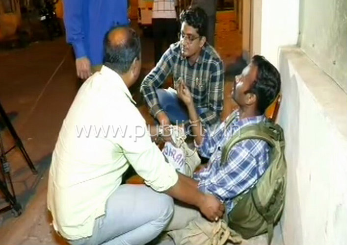 ips officer protest