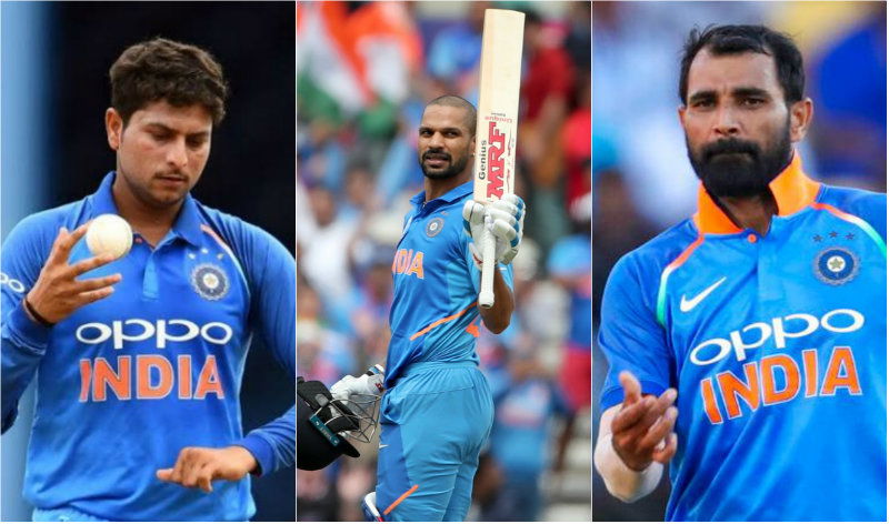 kuldeep yadav Mohammed Shami