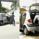 mnd car fire