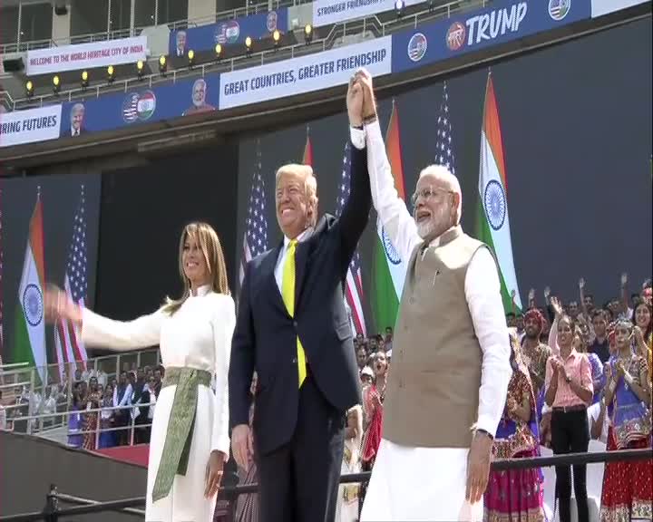 modi trump motera
