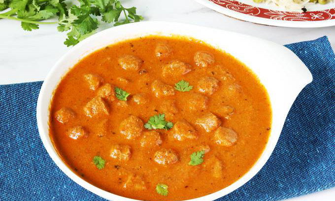 soya chunks curry