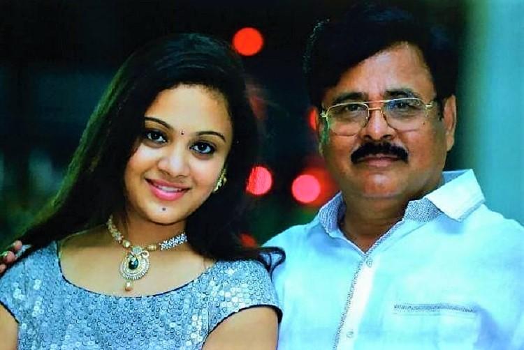 Amrutha Father Facebook