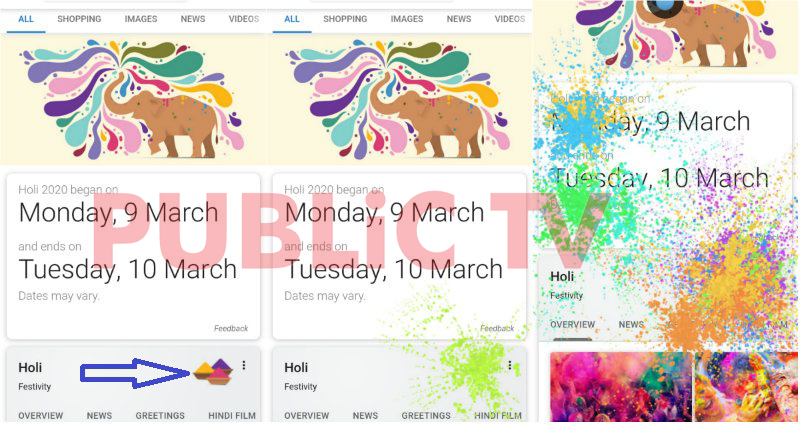 Holi Google copy