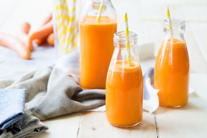 Orange Carrot Ginger Juice 1