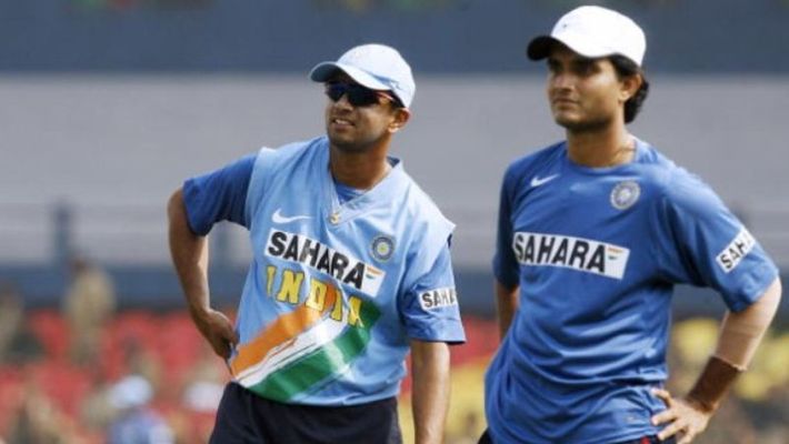Sourav Ganguly Rahul dravid