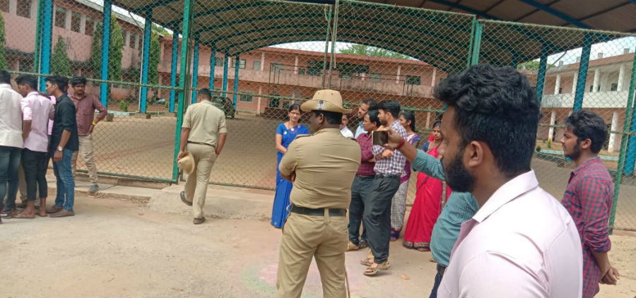 UDP Student Protest Hebri College 1