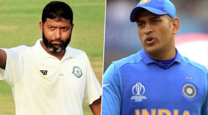 Wasim Jaffer Bats for MS Dhoni’s Return
