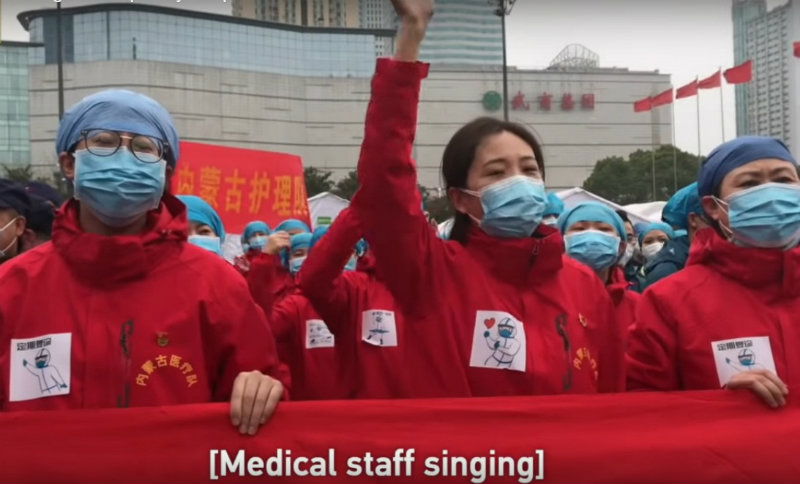 china corona hospital