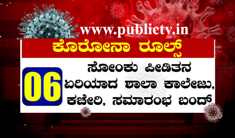 karnataka corona rules 6
