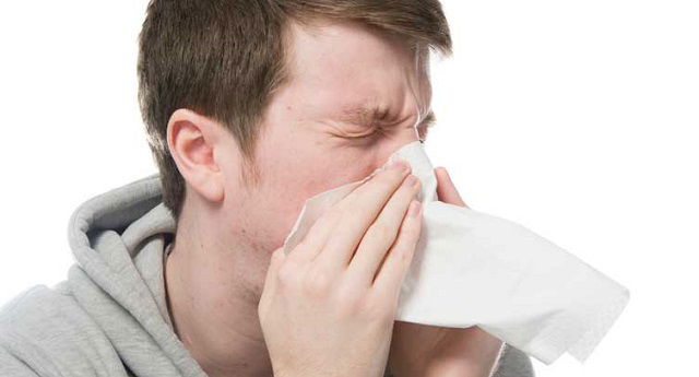 sneezing