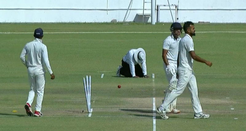umpire C Shamshuddin A