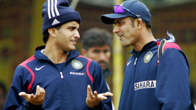 Anil kumble Sourav Ganguly