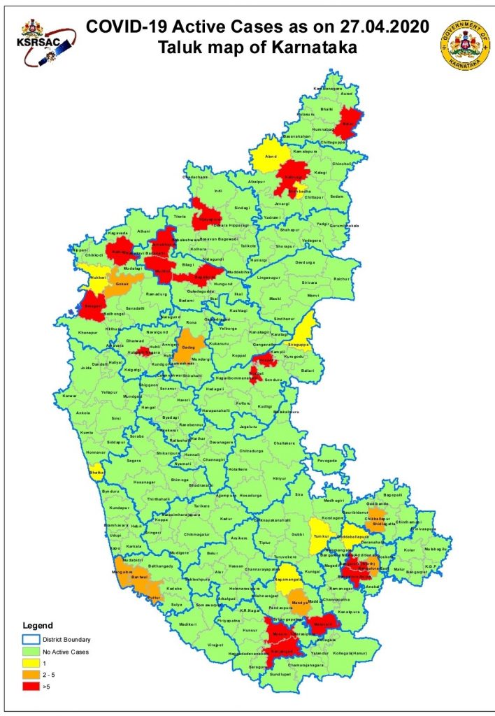 CORONA KARNATAKA ZONE 2