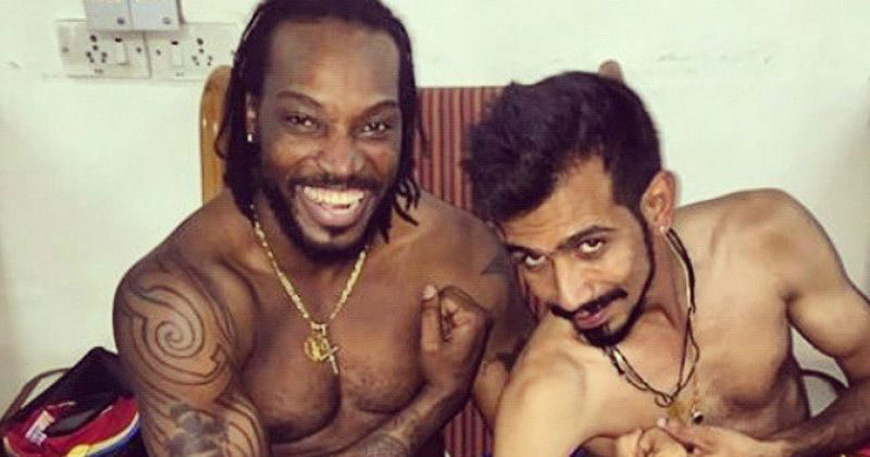 Chris Gayle Yuzvendra Chahal 2