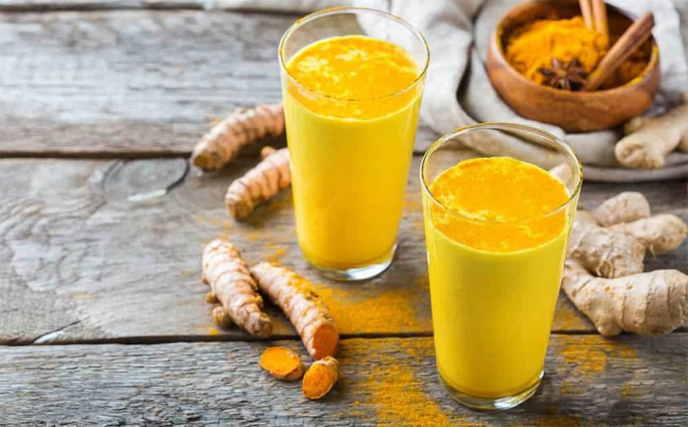 Golden Milk Tumeric Crystal Star Blog image