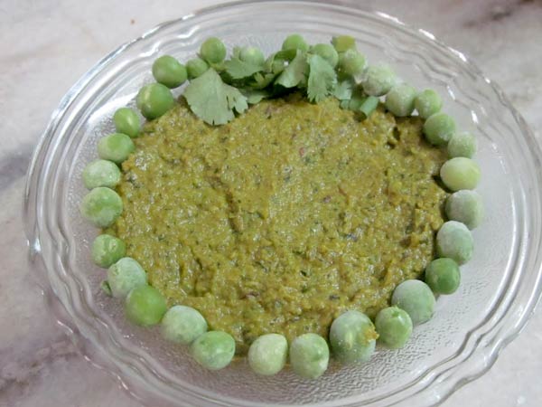 Green Peas Chutney 2