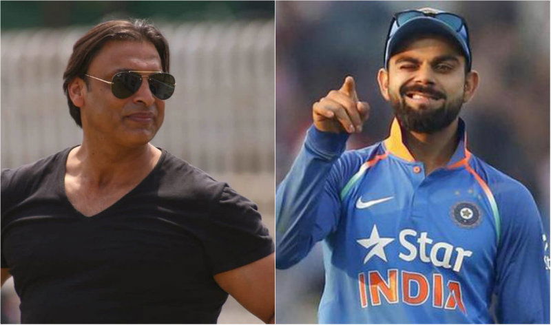 Shoaib Akhtar Virat Kohli