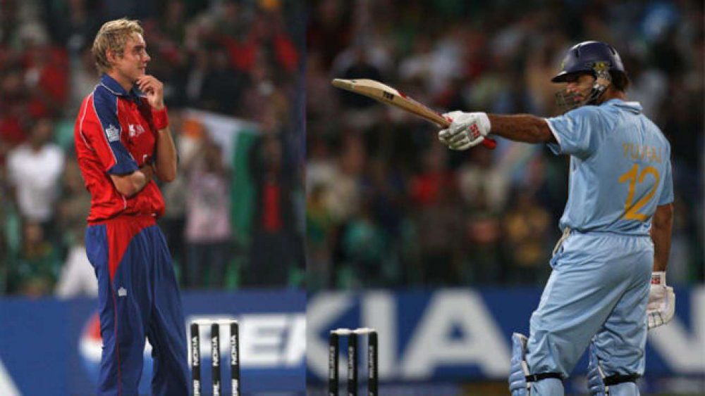 stuart broad yuvraj singh