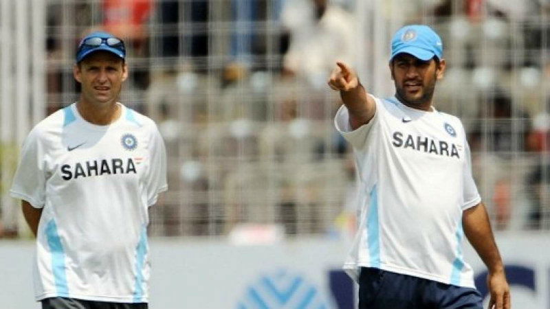 dhoni gary kirsten