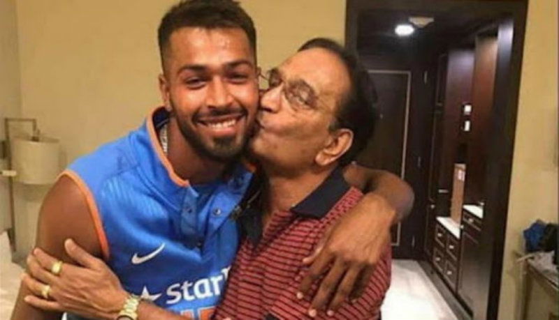 hardik pandya Father