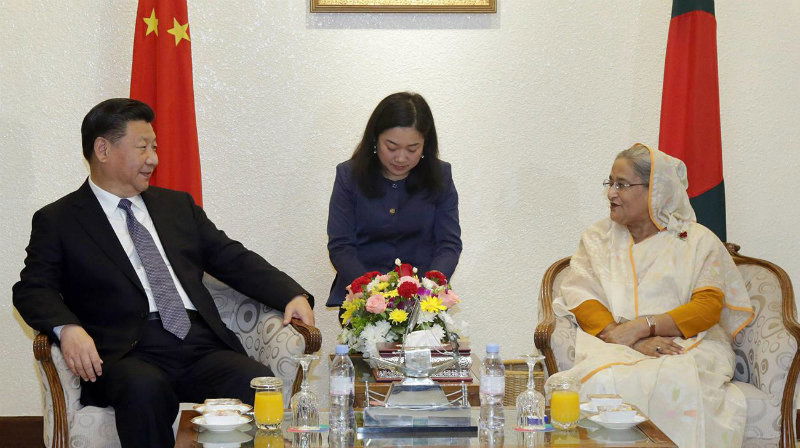 sheikh hasina xi jinping 2
