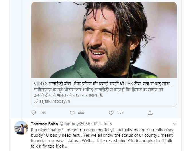Afridi a