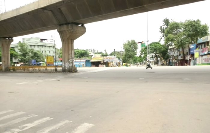Bengaluru Lockdown Police 8