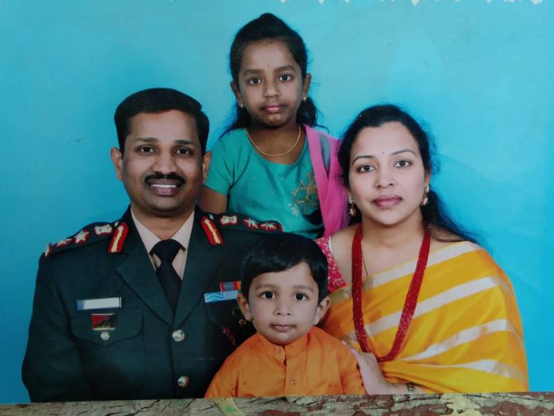col santhosh babu