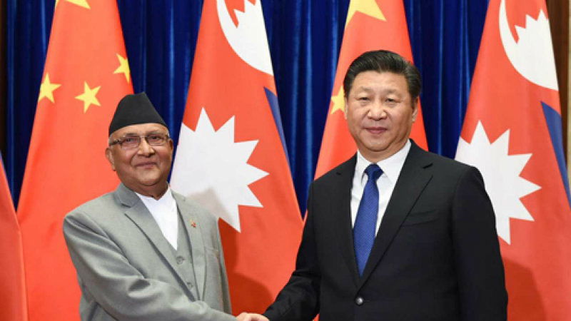 jinping nepal china kp sharma