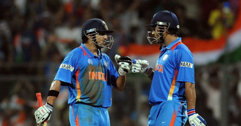 Gambhir MS Dhoni