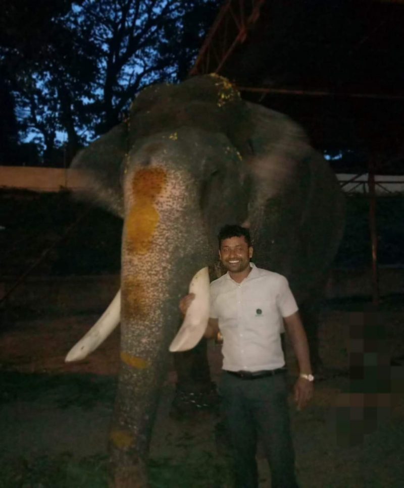 Mysuru zoo Elephant caretaker 3